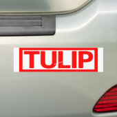 Tulip Briefmarke Autoaufkleber (Auf Auto)