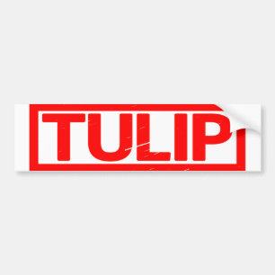 Tulip Briefmarke Autoaufkleber