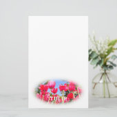 Tulip Briefpapier (Stehend Vorderseite)
