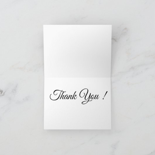 Tulip Bunch Dankeskarte (Innenseite)