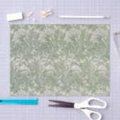 Tulip by William Morris, Vintage Blumenart Seidenpapier (Handwerk)