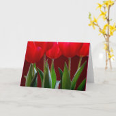 Tulip Card 2 Karte (Gelbe Blume)