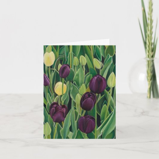 Tulip Card Dankeskarte (Vorderseite)