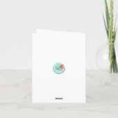 Tulip Card Karte (Rückseite)