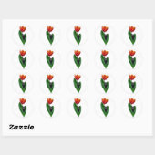 Tulip Cat Sticker (Blatt)