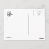 Tulip Chrome Postcard 2 Postkarte (Rückseite)