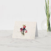 Tulip Cluster Dankeskarte (Vorderseite)