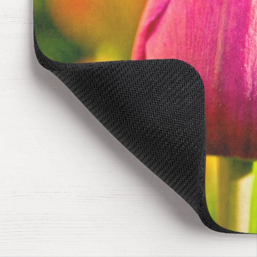 Tulip Collage Mousepad (Ecke)