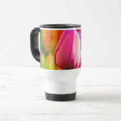 Tulip Collage Reisebecher (Vorderseite Links)