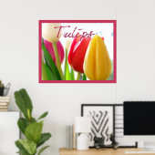Tulip Colors Poster (Heimbüro)