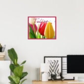 Tulip Colors Poster (Heimbüro)