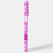 Tulip Damask lila rosa Name Case-Mate iPhone Hülle (Rückseite / Rechts)