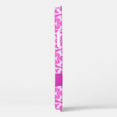Tulip Damask lila rosa Name Case-Mate iPhone Hülle (Rückseite / Rechts)