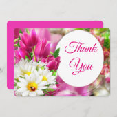 Tulip Dankeschön Karte (Vorne/Hinten)