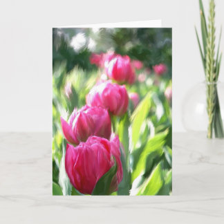 Tulip Dankeskarte