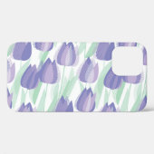 Tulip Design: helle violette Blüte. Case-Mate iPhone Hülle (Rückseite (Horizontal))