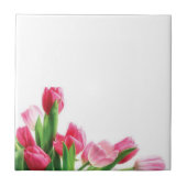 Tulip Designed Tile Fliese (Vorderseite)