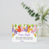 Tulip Diaper Raffles Tickets (Stehend Vorderseite)