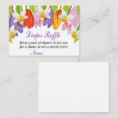 Tulip Diaper Raffles Tickets (Vorne/Hinten)