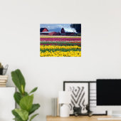 Tulip display field poster (Heimbüro)