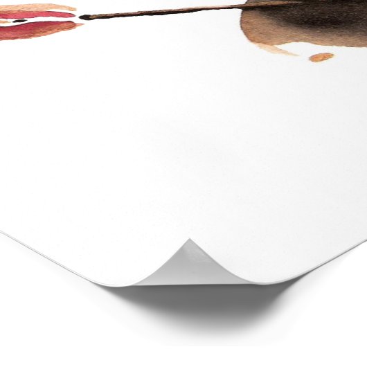 Tulip Drei Kunstdrucke Poster (Ecke)