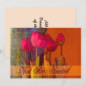 Tulip Einladung (Vorne/Hinten)