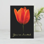 Tulip Einladung (Stehend Vorderseite)