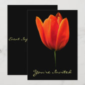 Tulip Einladung (Vorne/Hinten)