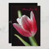 Tulip Einladung (Vorne/Hinten)
