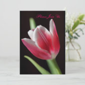 Tulip Einladung (Stehend Vorderseite)
