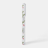 Tulip embroidered texture iPhone 16 case Hülle (Rechte Seite)