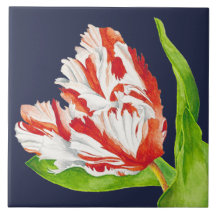 Tulip Estella Rijnveld auf der Keramik Tile