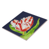 Tulip Estella Rijnveld auf der Keramik Tile Fliese (Seite)