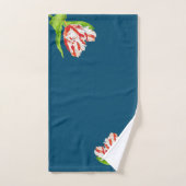 Tulip Estella Rijnveld auf einem Badetuch-Set Badhandtuch Set (Handtuch)