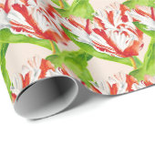 Tulip Estella Rijnveld auf einem Wrapping Paper Geschenkpapier (Rolleneckpunkt)