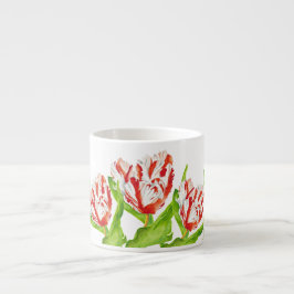 Tulip Estella Rijnveld auf einer Espresso-Tasse Espressotasse