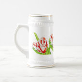 Tulip Estella Rijnveld on a Stein Bierglas (Links)