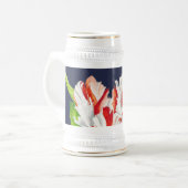 Tulip Estella Rijnveld on a Stein (II) Bierglas (Vorderseite Links)