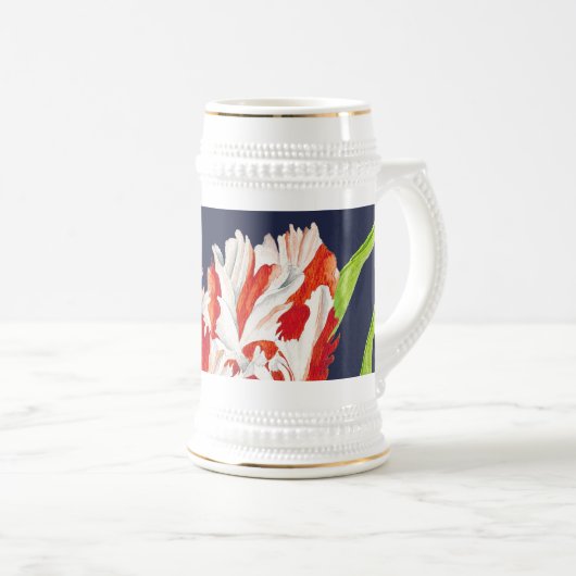 Tulip Estella Rijnveld on a Stein (II) Bierglas (VorderseiteRechts)