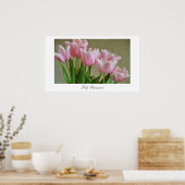 Tulip Expression Poster (Küche)