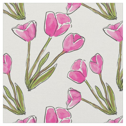 Tulip Fabric Stoff (Nahaufnahme)