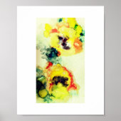 Tulip Faces Poster (Vorne)