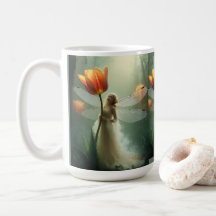Tulip Fairy Fantasy Tasse