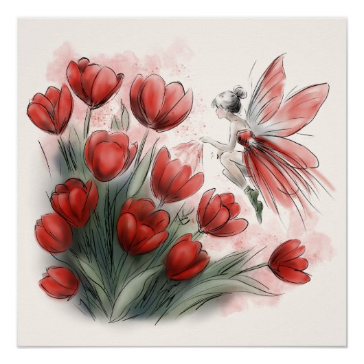 Tulip Fairy Poster (Vorderseite)