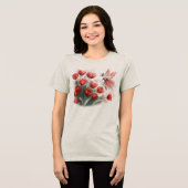 Tulip Fairy Tri-Blend Shirt (Vorderseite voll)