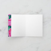 Tulip Faltt Dankeschön Karte (Innenseite)