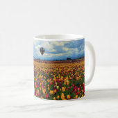 Tulip Farm in Oregon Kaffeetasse (VorderseiteRechts)