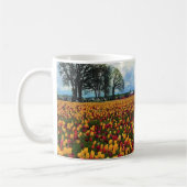 Tulip Farm in Oregon Kaffeetasse (Links)