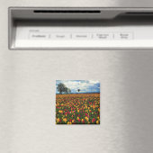 Tulip Farm in Oregon Magnet (In Situ (Geschirrspüler))