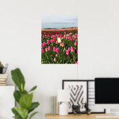 Tulip Farm in Oregon Poster (Heimbüro)